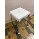 Tabouret de douche blanc