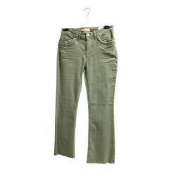 PANTALON SLIM FIT VERT TAILLE 40