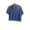 TEE SHIRT BLEU A MOTIF