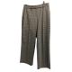 PANTALON IMPRIME NOIR ET GRIS TAILLE 44