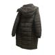 MANTEAU NOIR LONG TAILLE 44