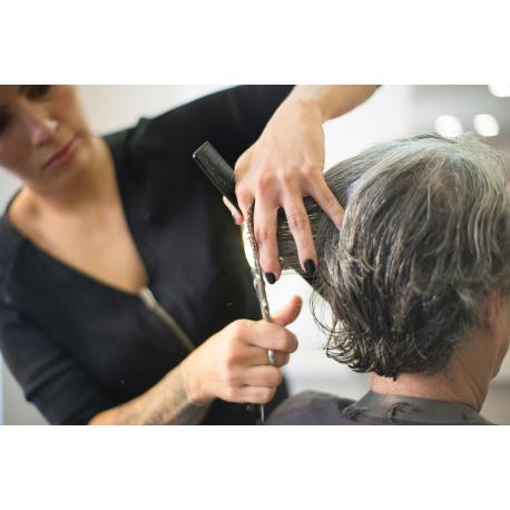 Shampoing + Coupe + Brushing " Cheveux courts"