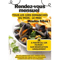 MOULES FRITES