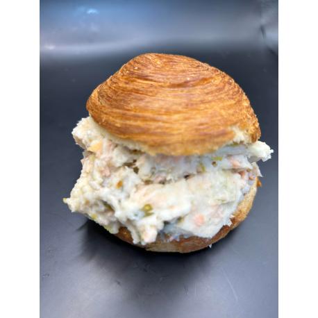 Brioche saumon poireaux