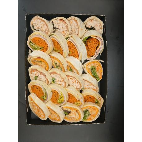 Plateau de 24 wraps