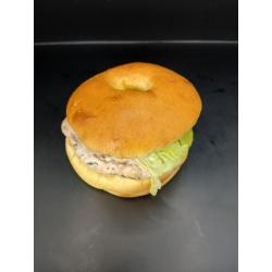 Bagel rilettes de saumon