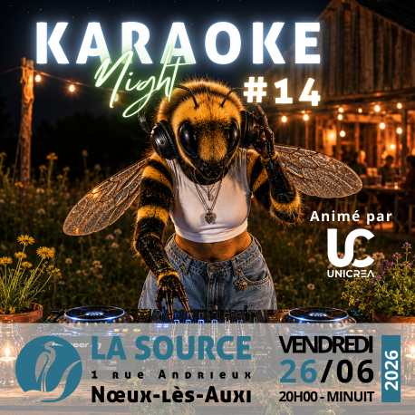 Karaoké Night 26 juin 2026 - Last but not least !