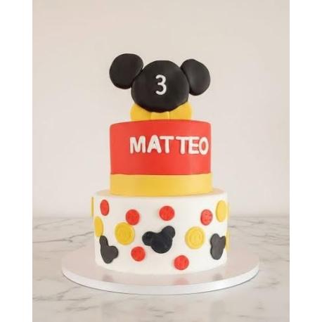 Gâteau anniversaire Mickey