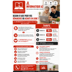 Accompagnement pour vos démarches et achats en ligne