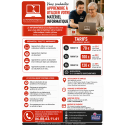 Cours informatique (débutants et seniors)