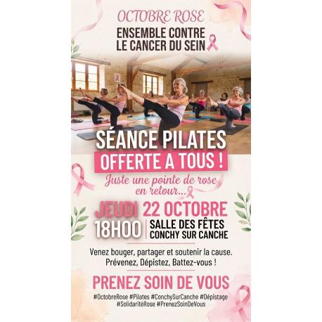Octobre Rose : Séance Pilate offerte