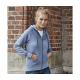 Sweat zippé femme