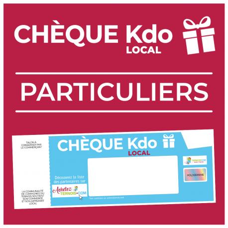 Chèque Kdo Local "Particuliers"