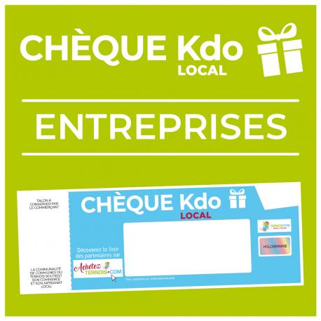 Chèque cadeau "Entreprises"