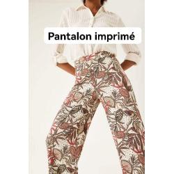 Pantalon imprimé