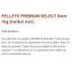 pellets premium select 8mm 1kg